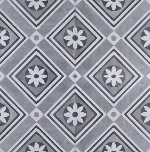 Ceramiton Fiorde 60x60x4cm Designo Flower A. van Elk bv